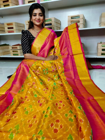 100% Silk mark certified Saree