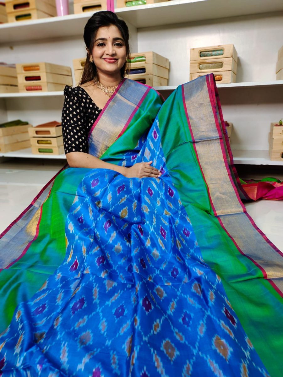 100% Silk mark certified sarees