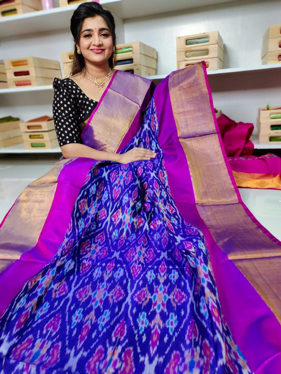 100% Silk mark certified sarees