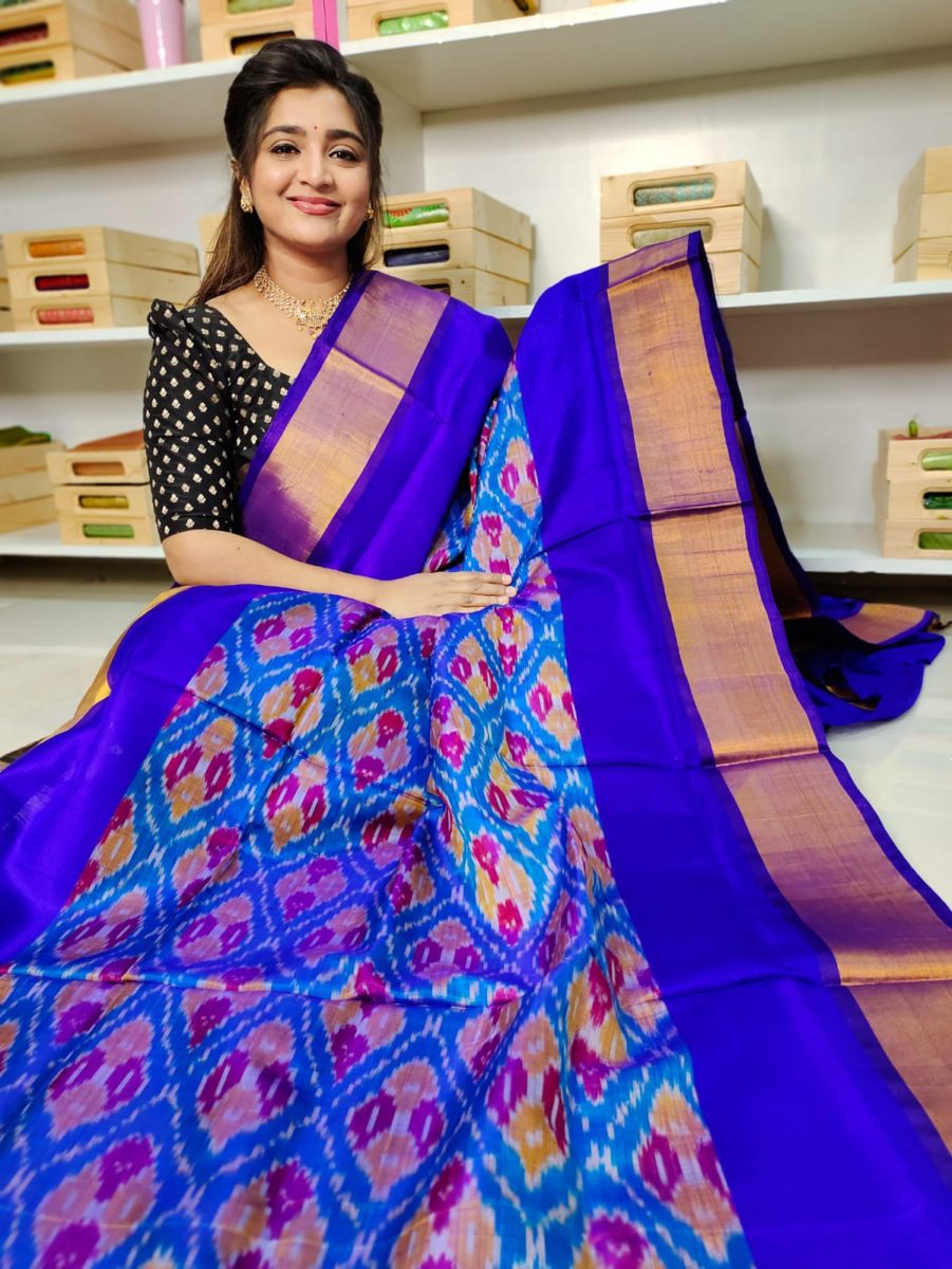100% Silk mark certified Saree