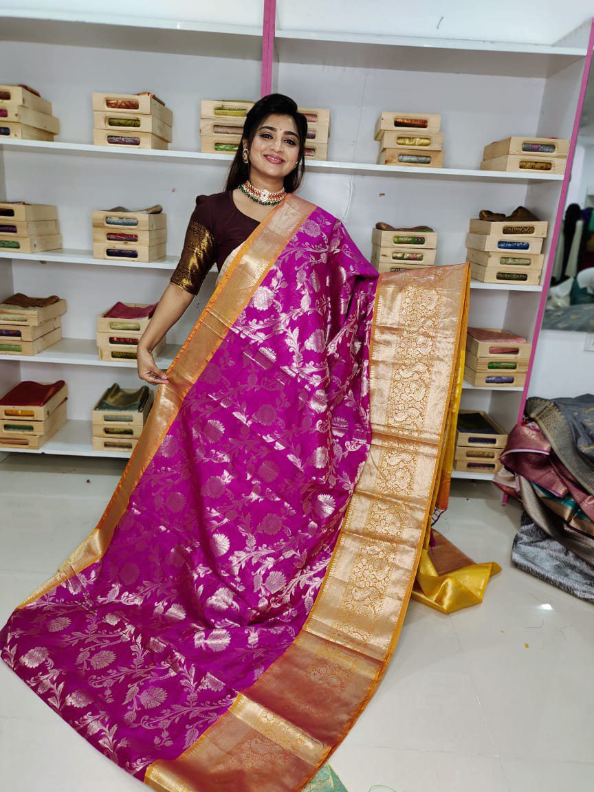 Clearance Sale banarasi Silk Saree