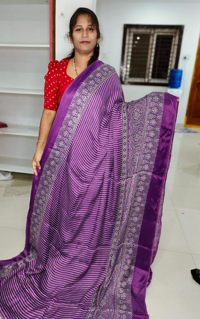 Modal silk sarees