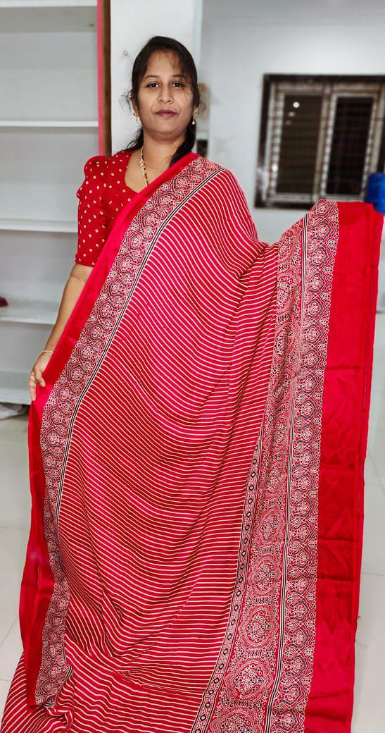 Modal silk sarees
