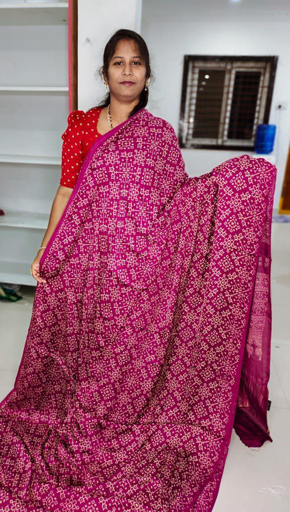 Modal silk sarees