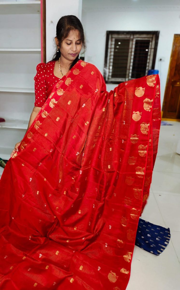 Pure raw mango Silk