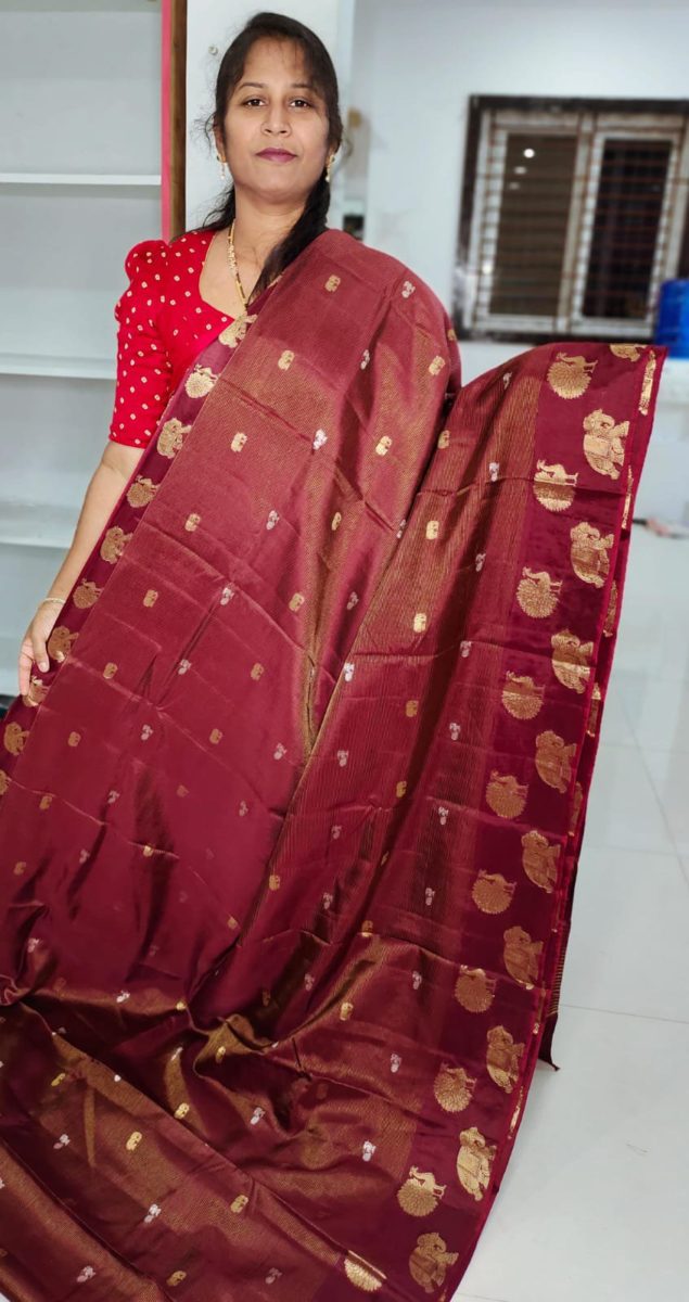 Pure raw mango Silk