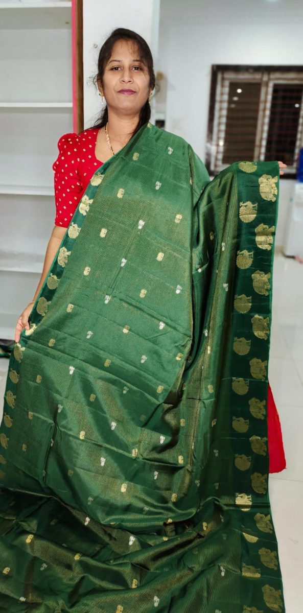 Pure raw mango Silk
