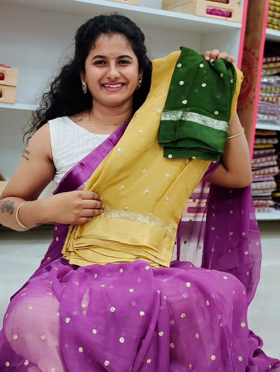 Shiffon Georgette Saree