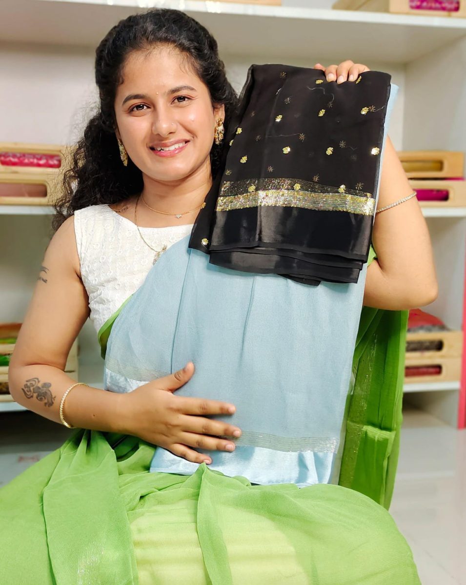 Shiffon Georgette Saree