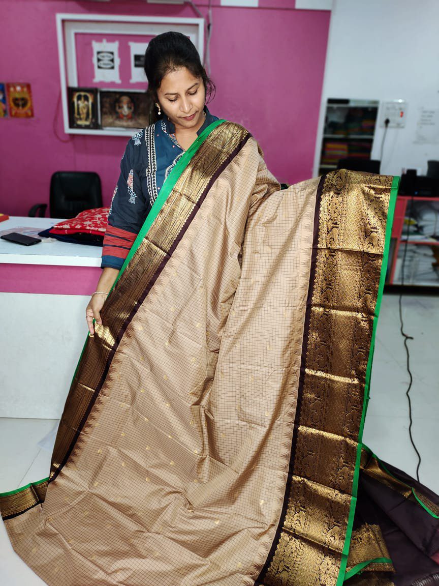 Primeme gadwal silk saree