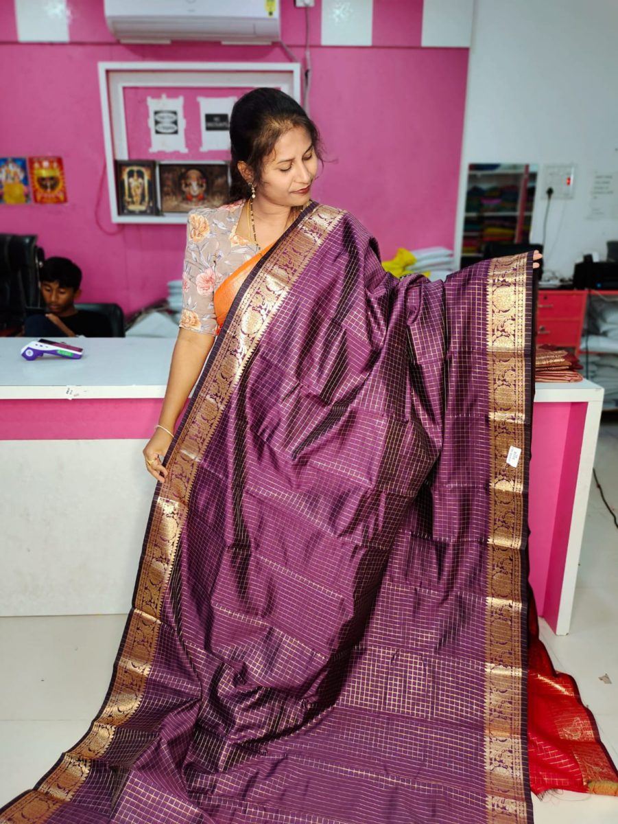 Soft banarasi Silk Saree