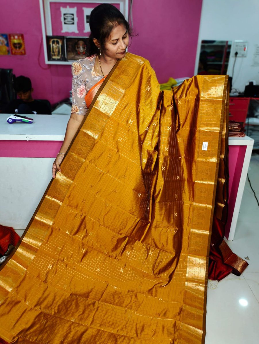 Soft banarasi Silk Saree