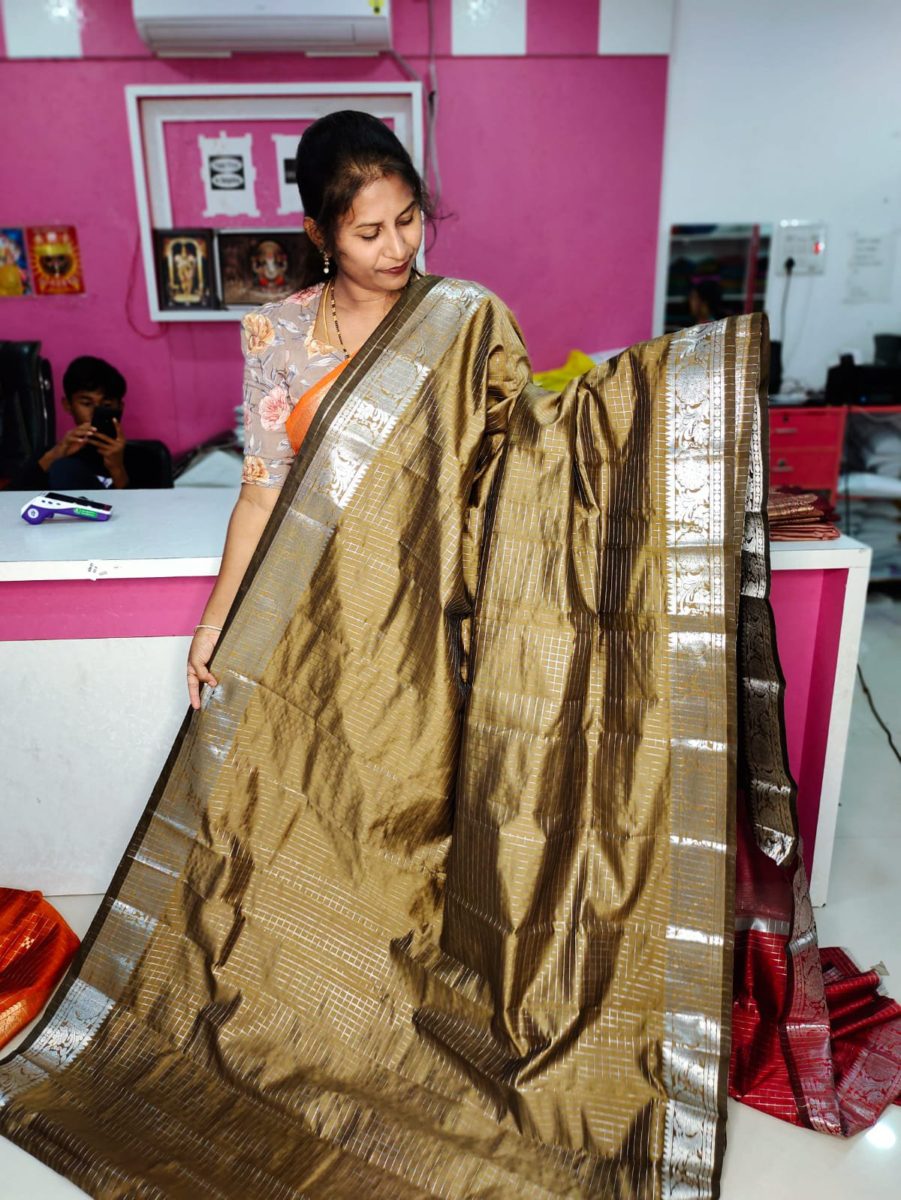 Soft banarasi Silk Saree