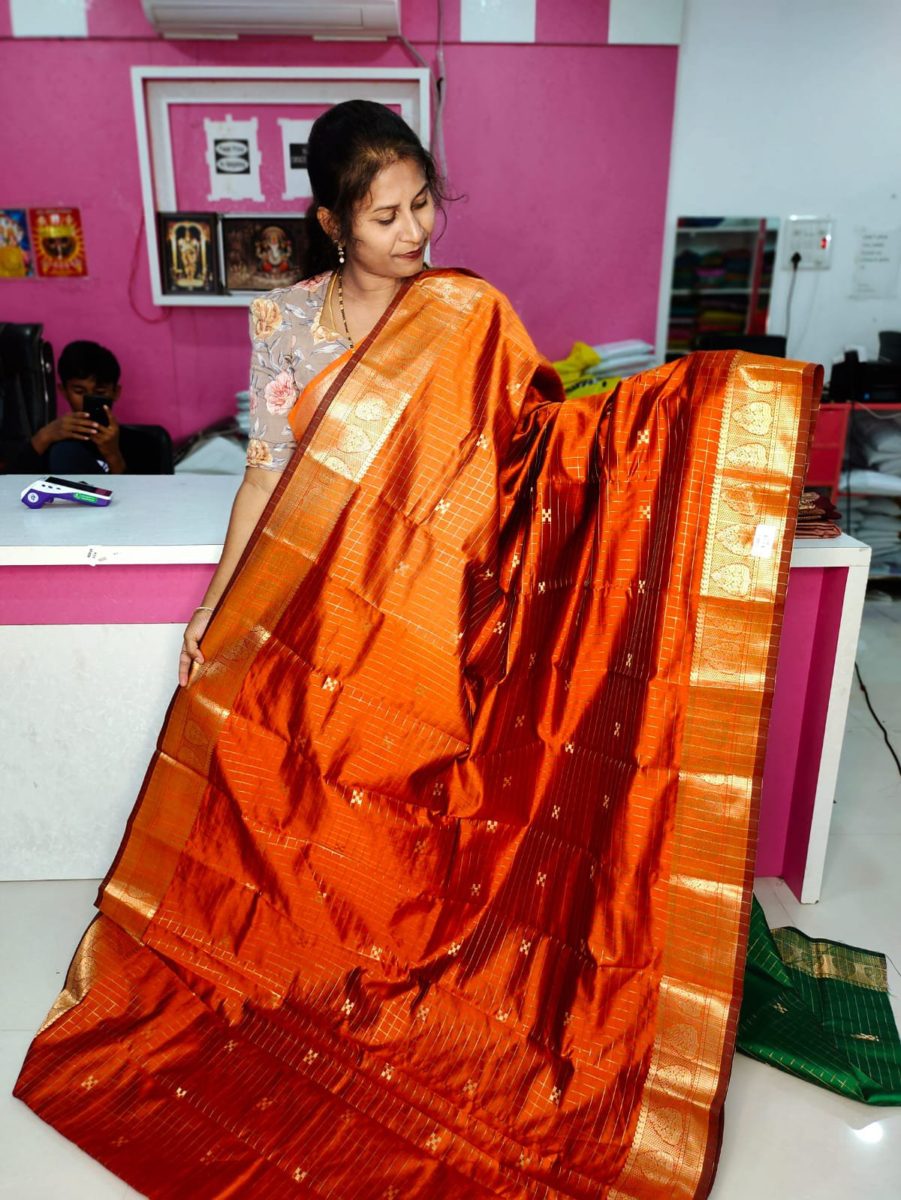 Soft banarasi Silk Saree