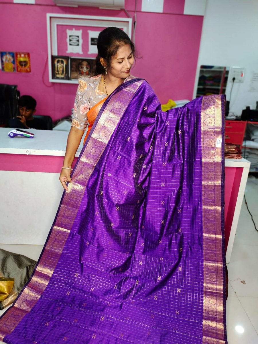 Soft banarasi Silk Saree
