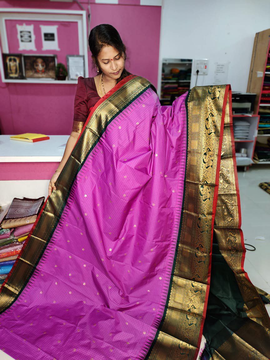 Primeme gadwal silk sarees