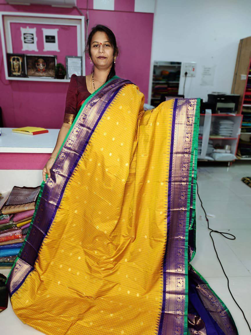 Primeme gadwal silk sarees