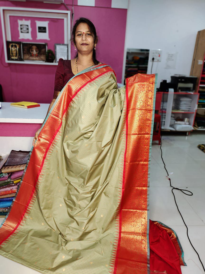 Primeme gadwal silk sarees