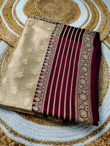 Tishu Banarasi Silk Saree