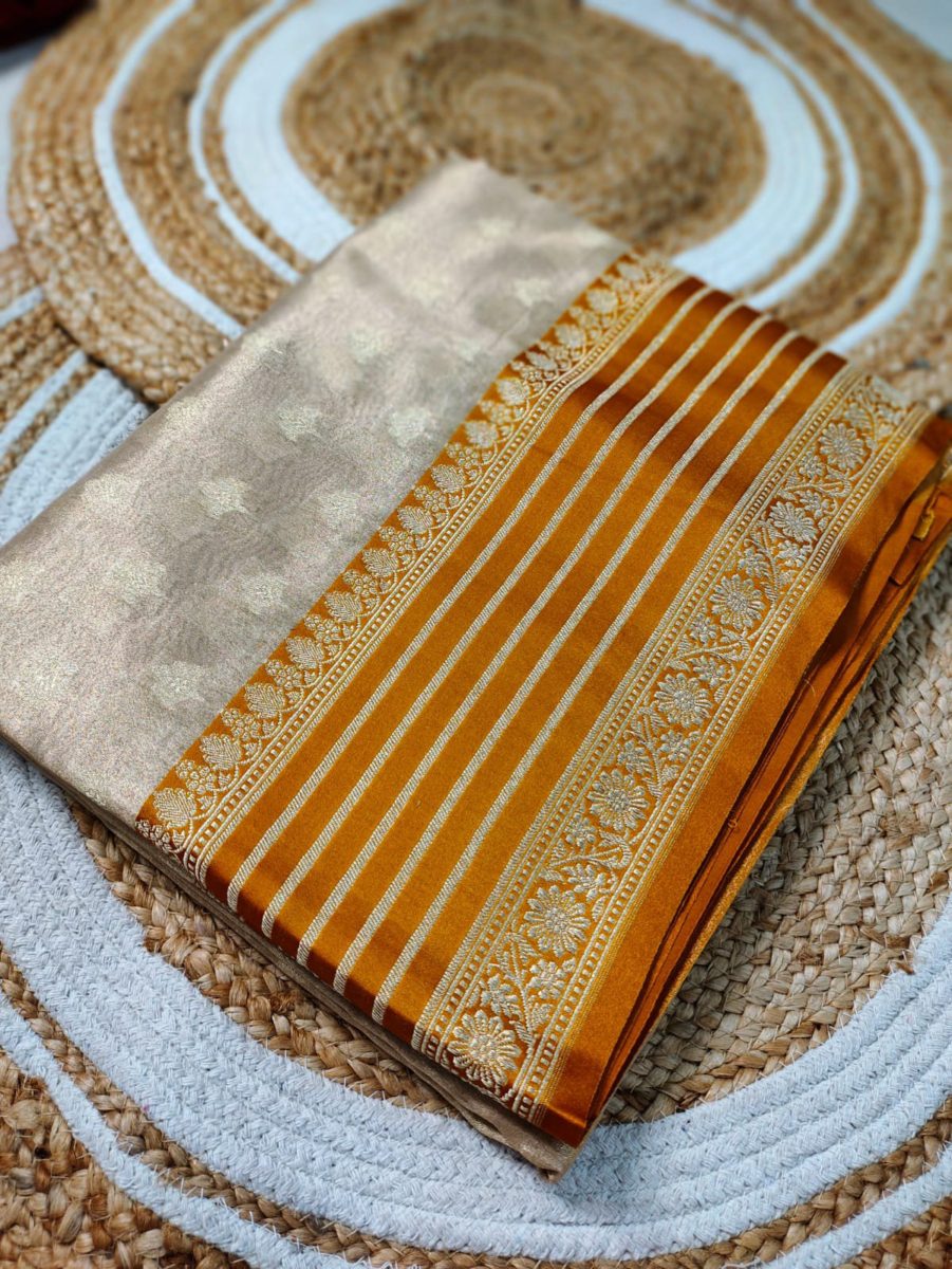 Tishu Banarasi Silk Saree