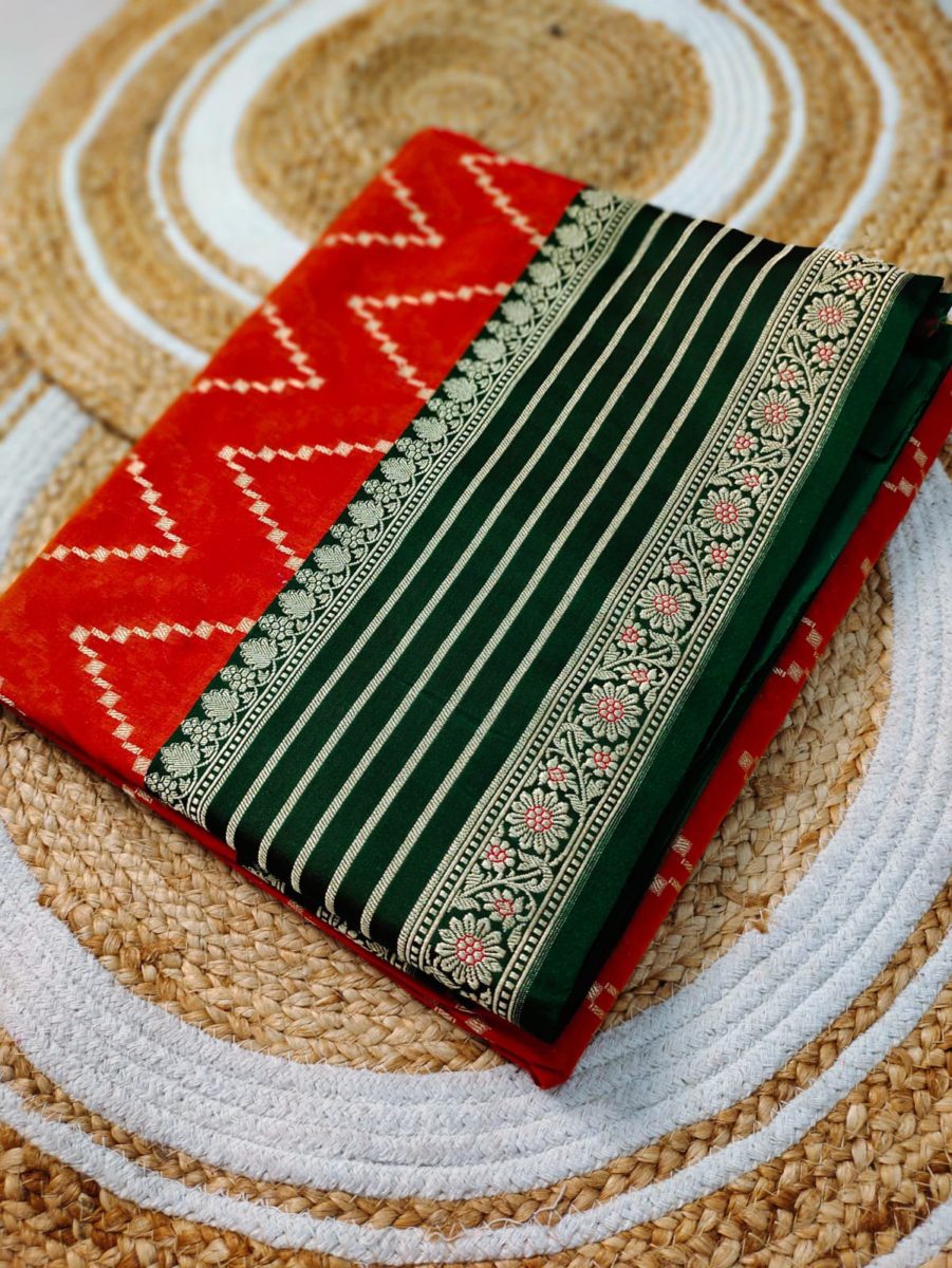 Tishu Banarasi Silk Saree