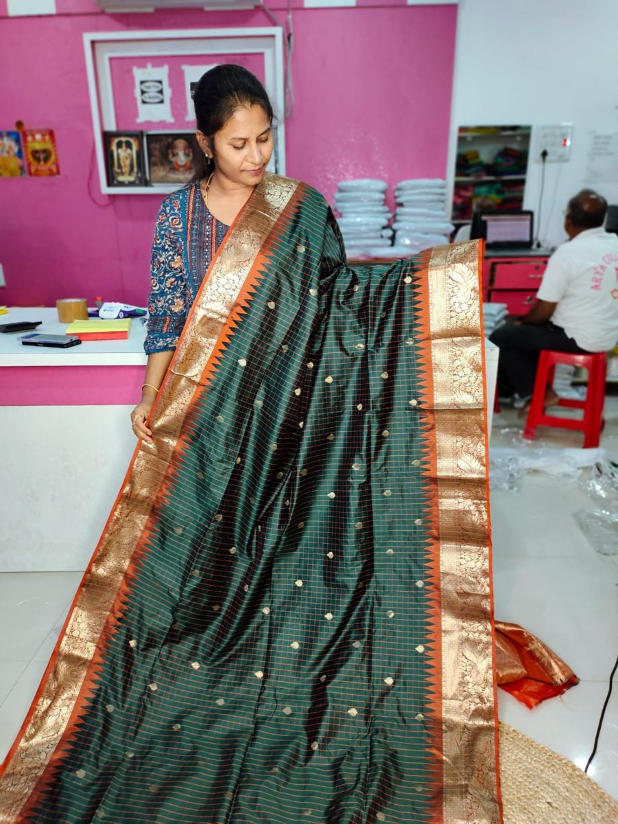 Ugadi Sale Gadwal Silk 1450