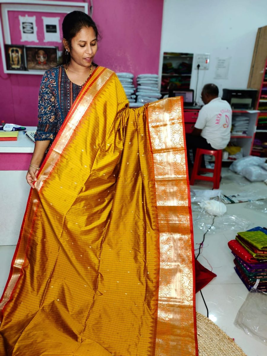 Ugadi Sale Gadwal Silk 1450