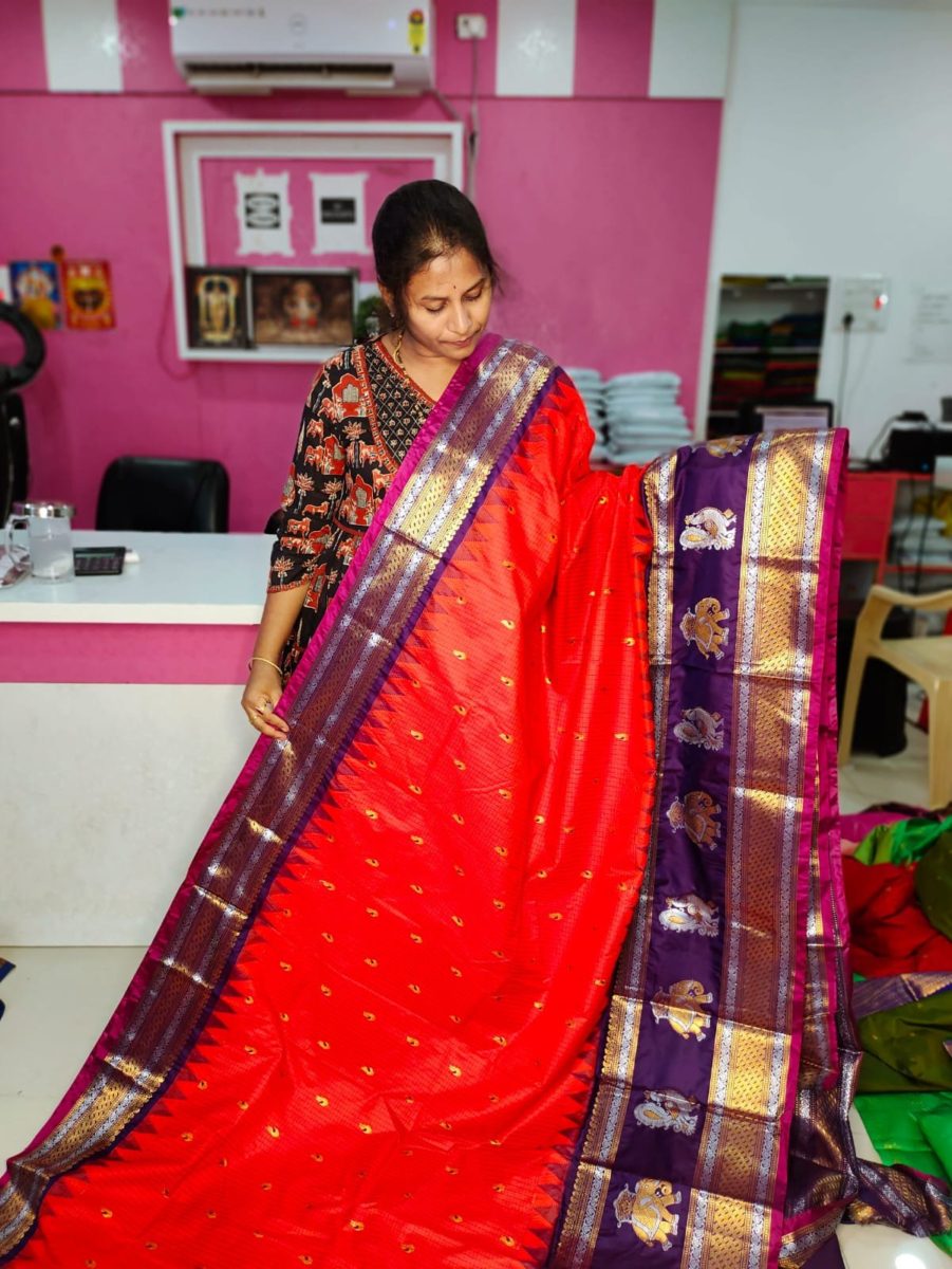 Sale Primeme gadwal silk saree