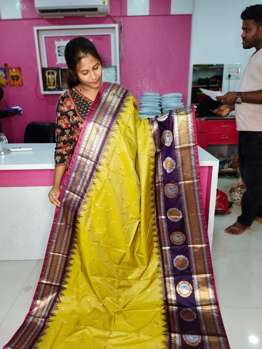Sale Primeme gadwal silk saree