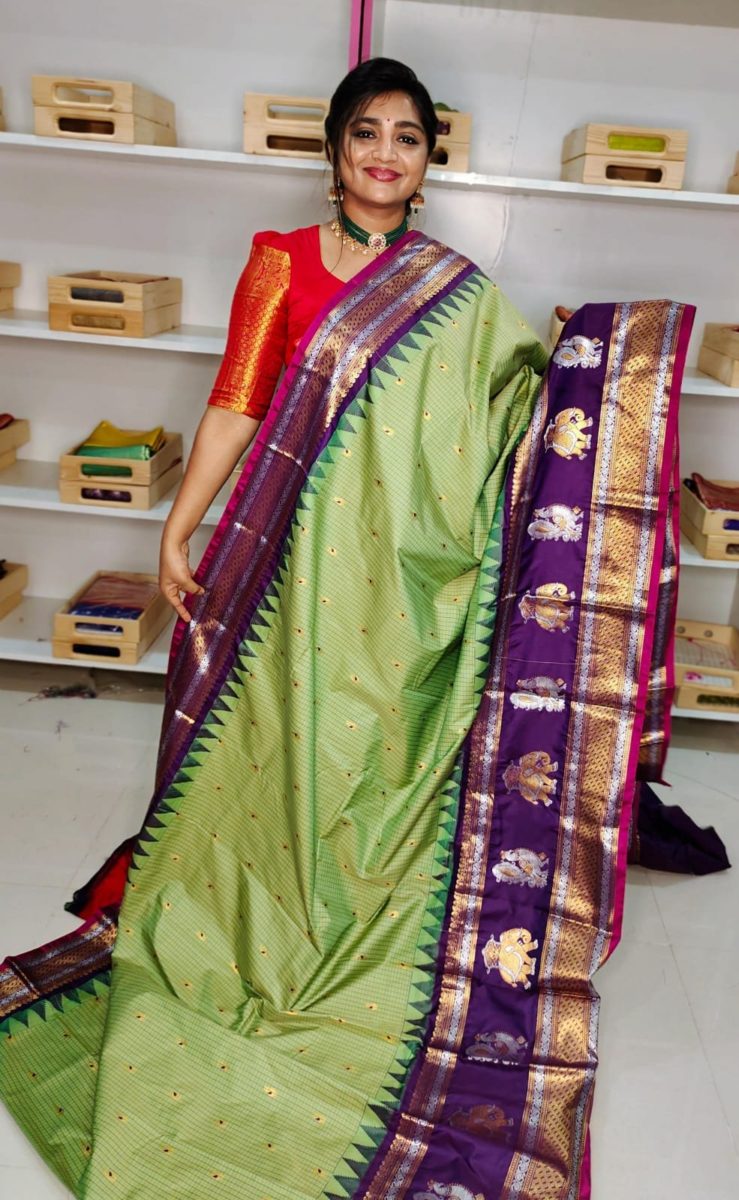 Primeme gadwal silk saree2500