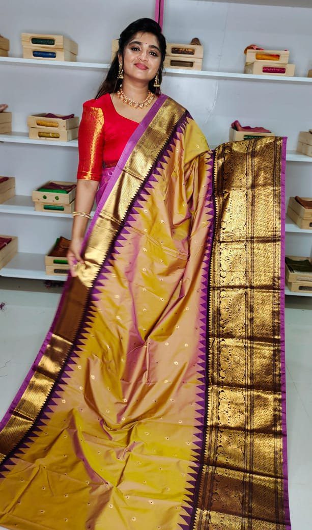 40% offer Primeme gadwal silk saree