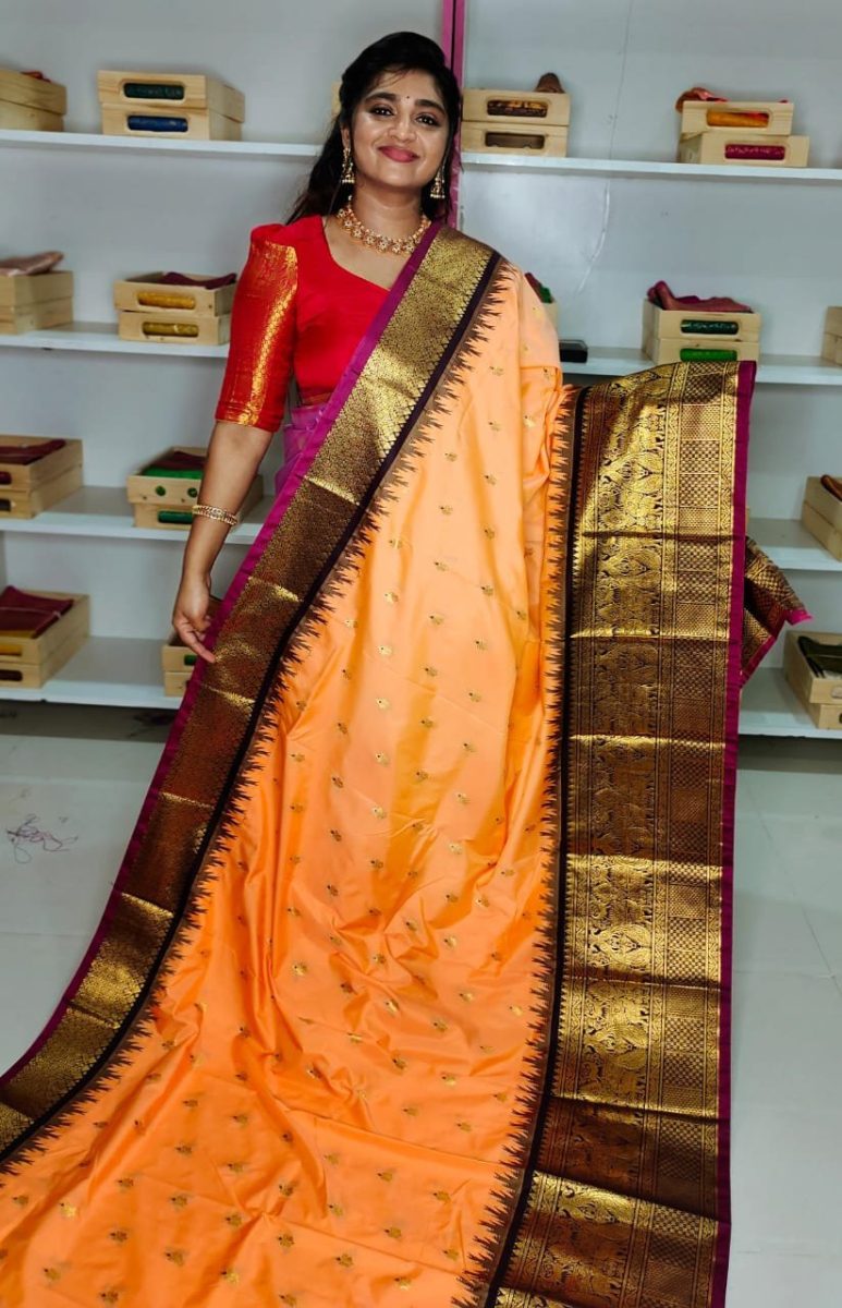 40% offer Primeme gadwal silk saree