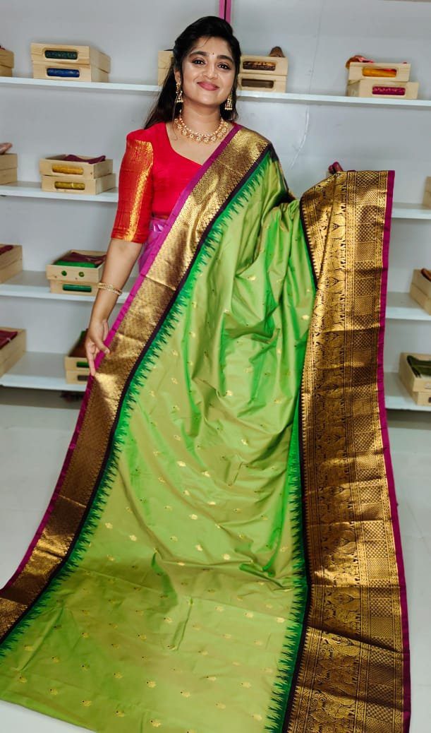 40% offer Primeme gadwal silk saree