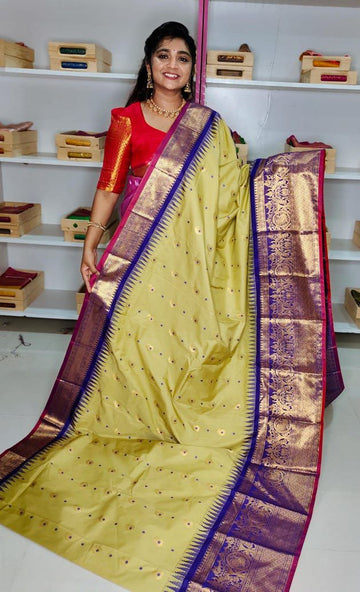 40% offer Primeme gadwal silk saree