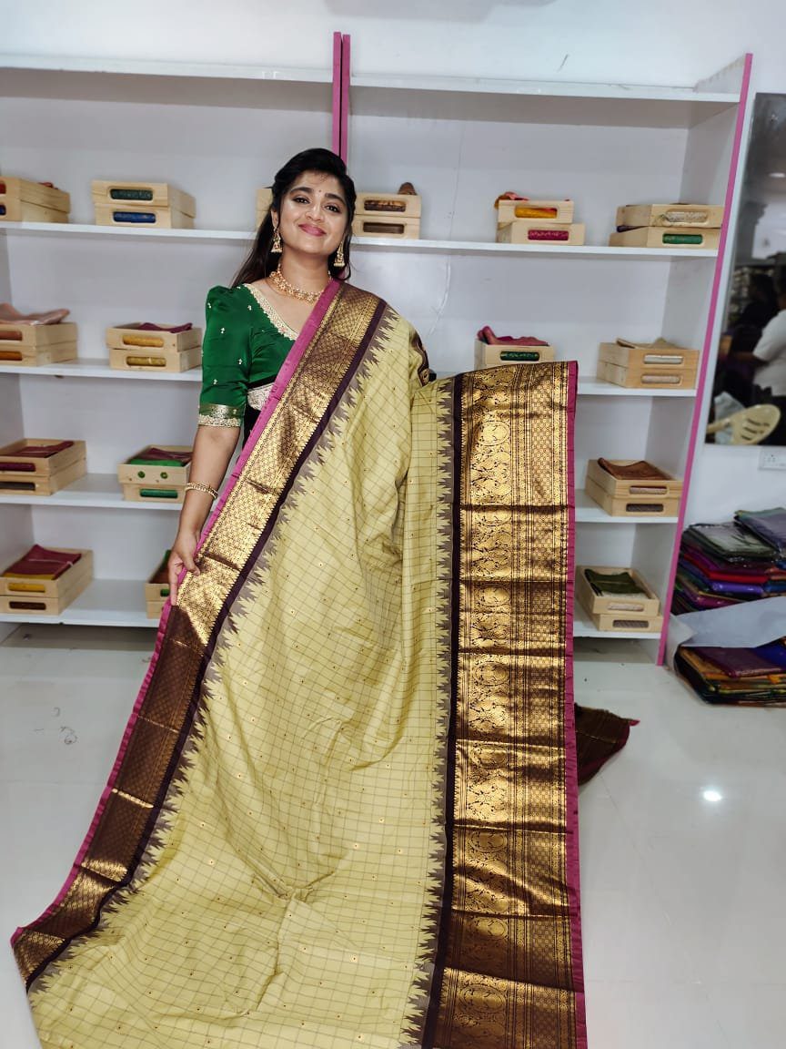 40% OFFER PREMIUM GADWAL SILK SAREE