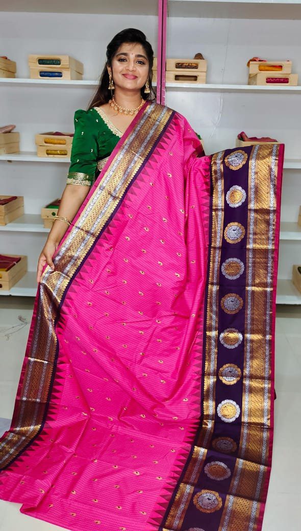 40% offer premium gadwal silk saree