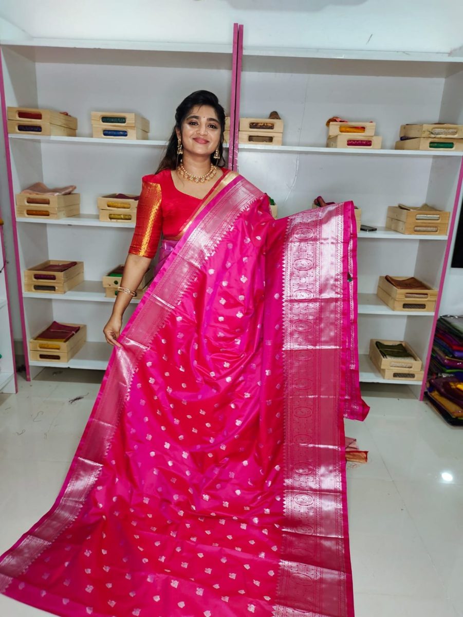 50%off Gadwal Silk Saree