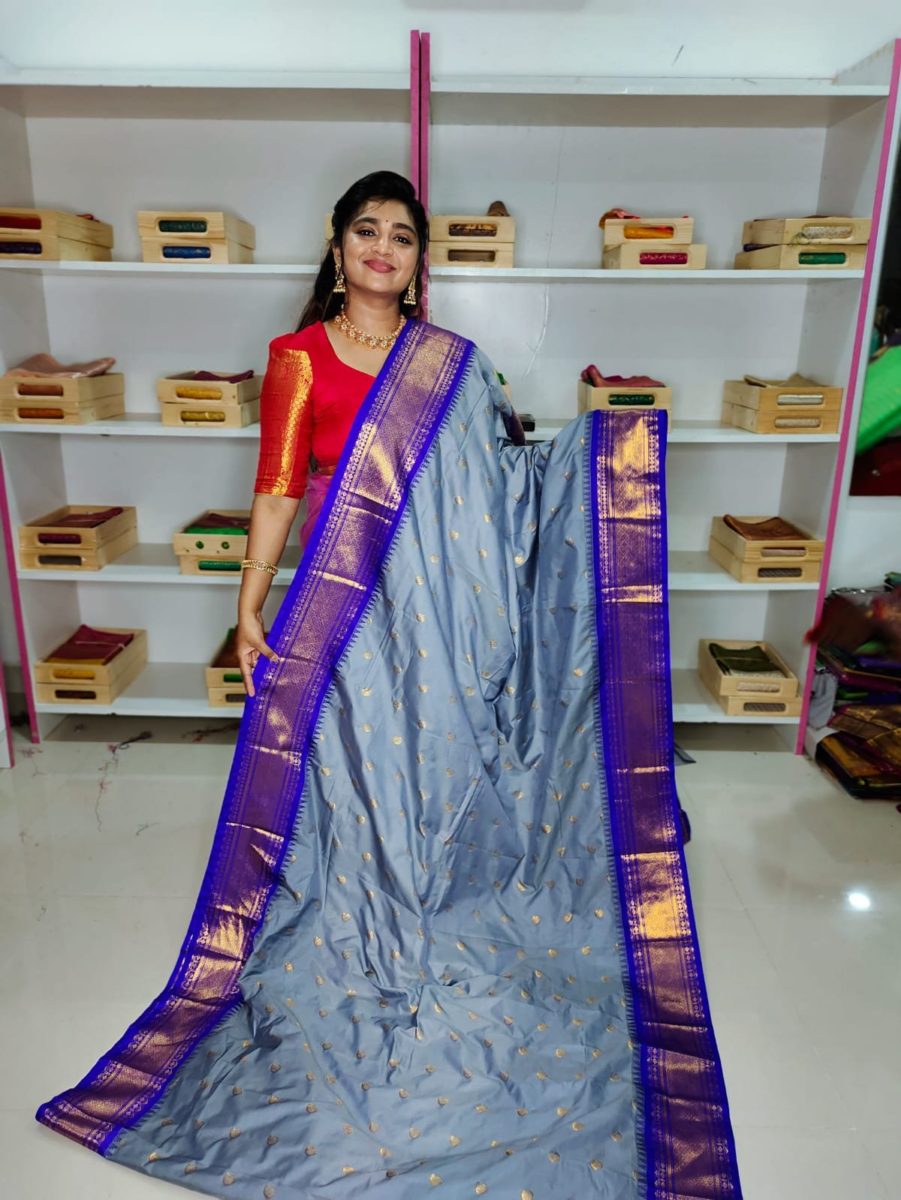 50%off Gadwal Silk Saree