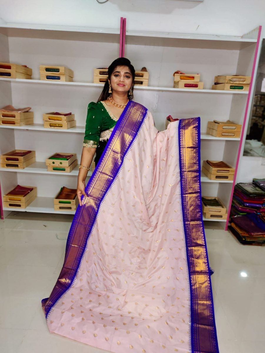 50%off Gadwal Silk Saree