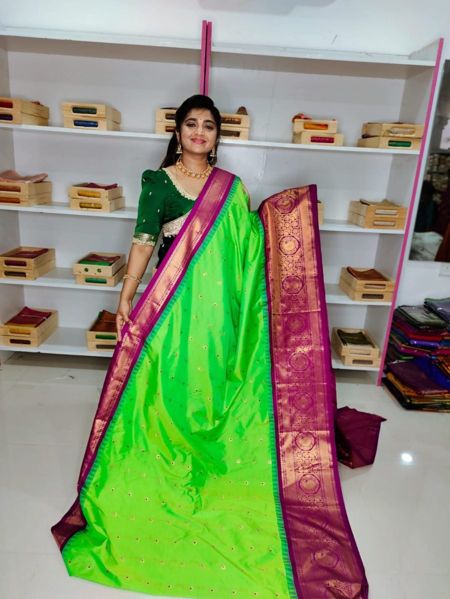 50%off Gadwal Silk Saree
