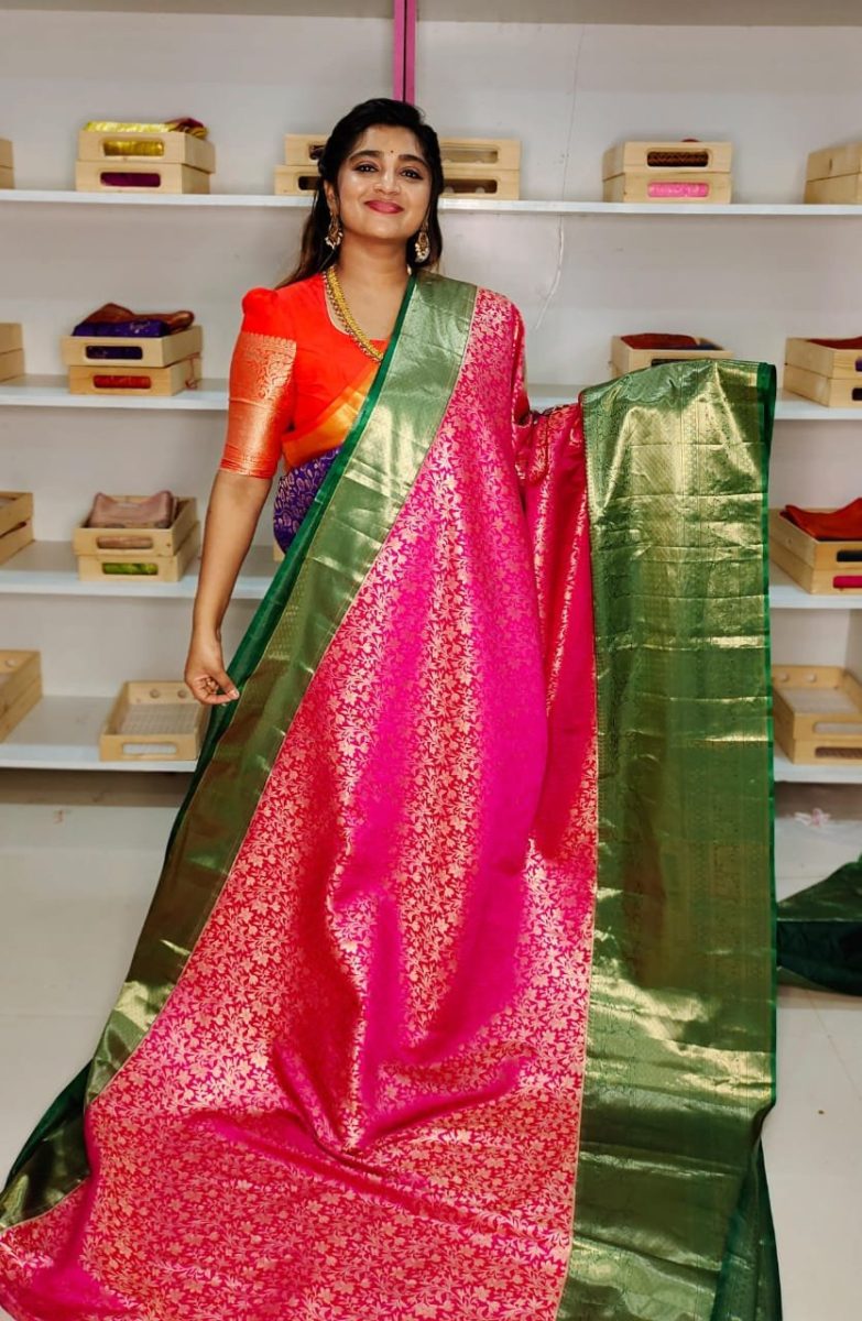 80% offer kanchi silk saree