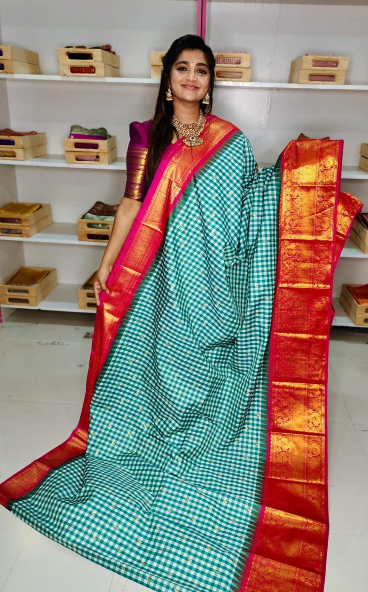 50% Sale Gadwal Silk Saree