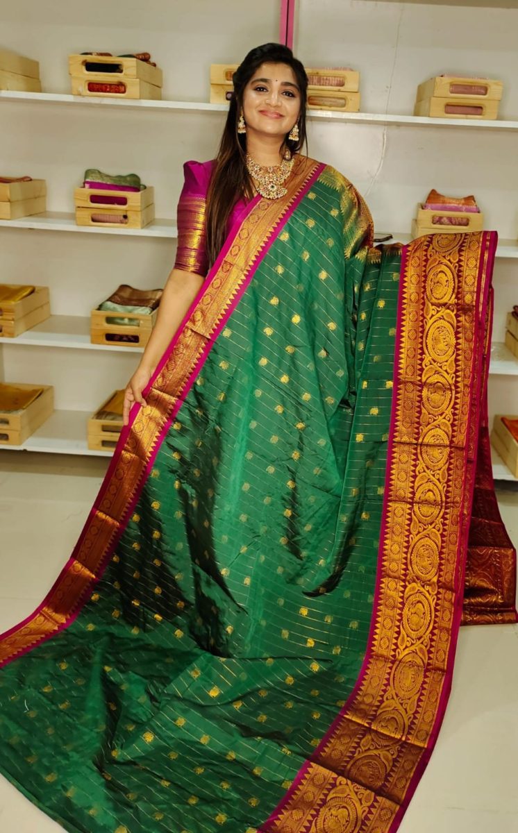 50% Sale Gadwal Silk Saree