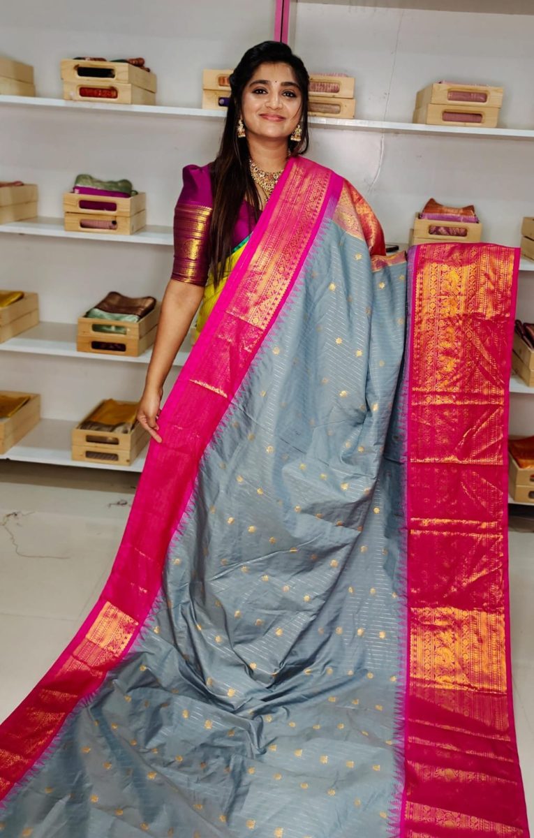 50% Sale Gadwal Silk Saree