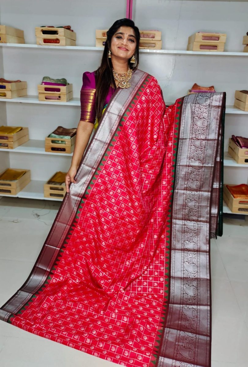 50% Sale Gadwal Silk Saree