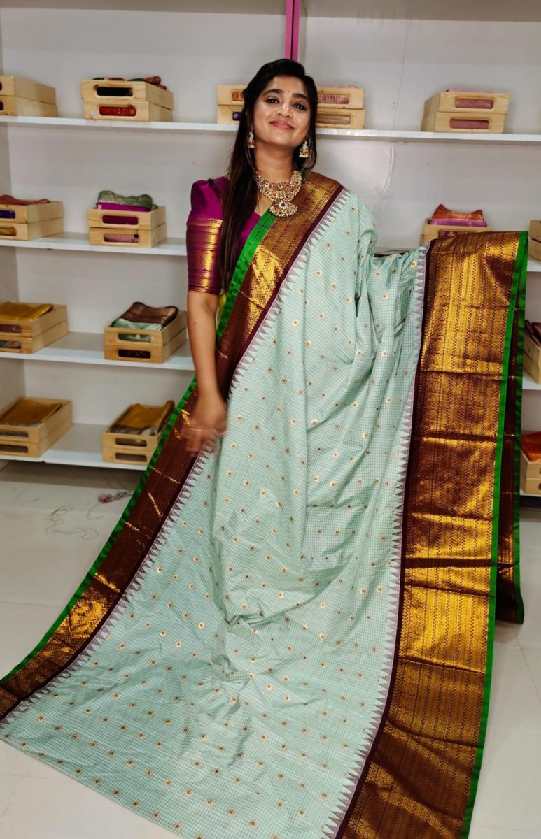 50% Sale Gadwal Silk Saree