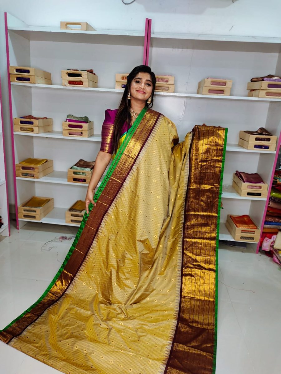 50% Sale Gadwal Silk Saree