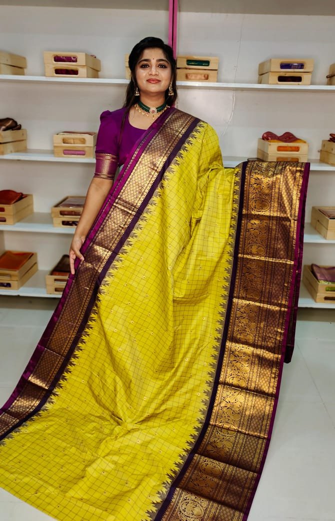 Premium Gadwal Silk Saree