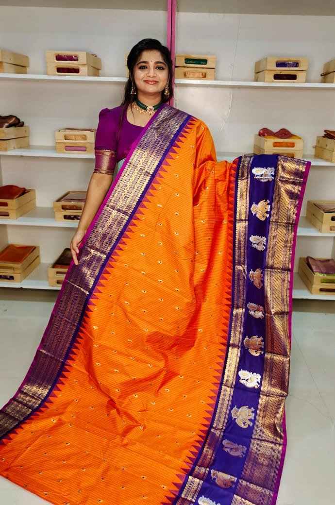 Premium Gadwal Silk Saree