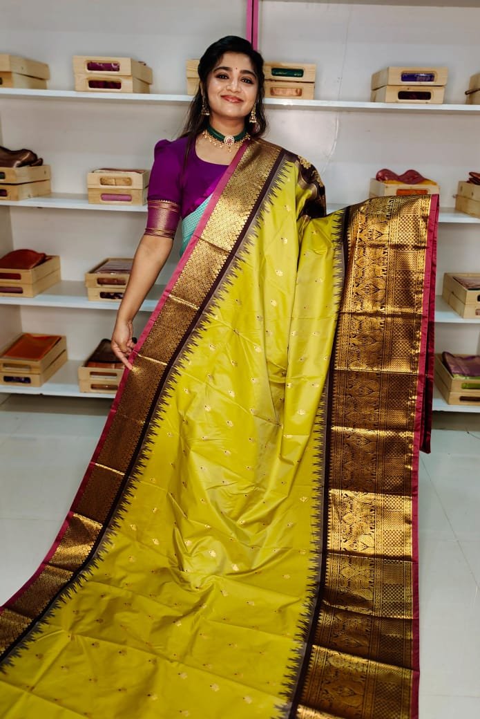 Premium Gadwal Silk Saree